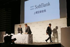 SoftBank Listing Press Conference